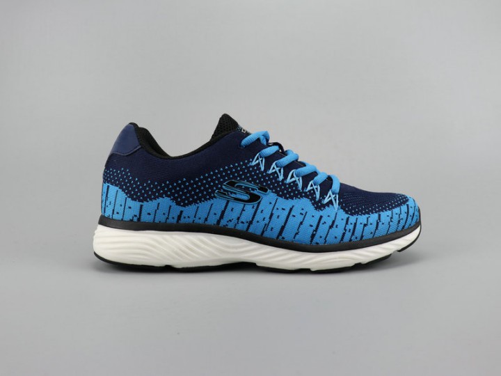 Skechers GOrun Knit Men Running Shoes Blue 40-44
